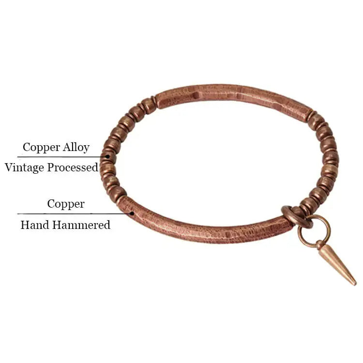 Hand Hammered Copper Bracelet