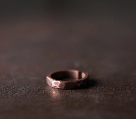 Hand-carved Copper Rings
