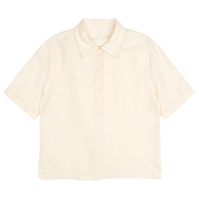 Linen Short Sleeved Shirt