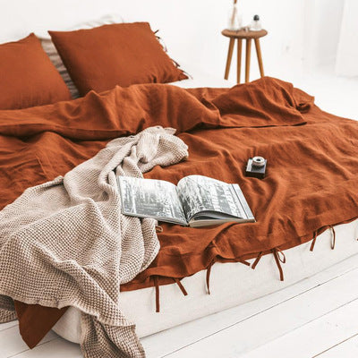 Pure Linen Four-Piece Bedding Set