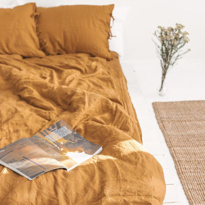 Pure Linen Four-Piece Bedding Set