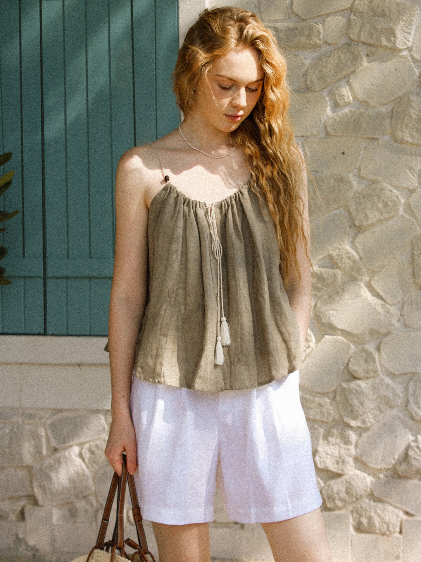 Linen Camisole Top