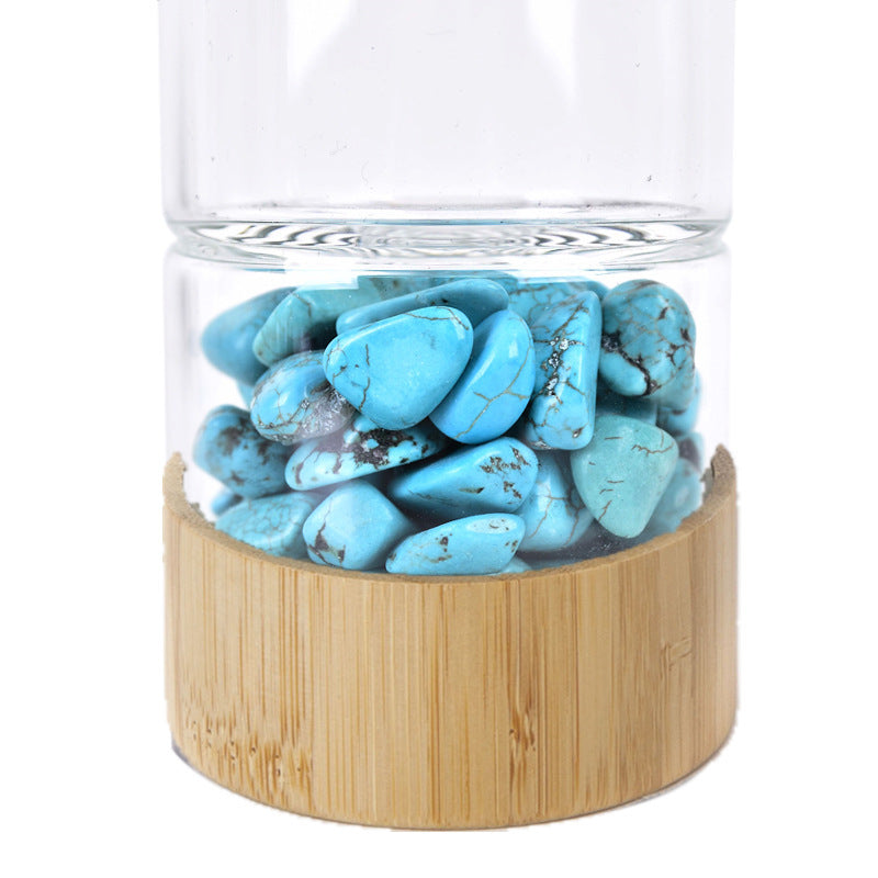 Crystal Stones Water Bottle