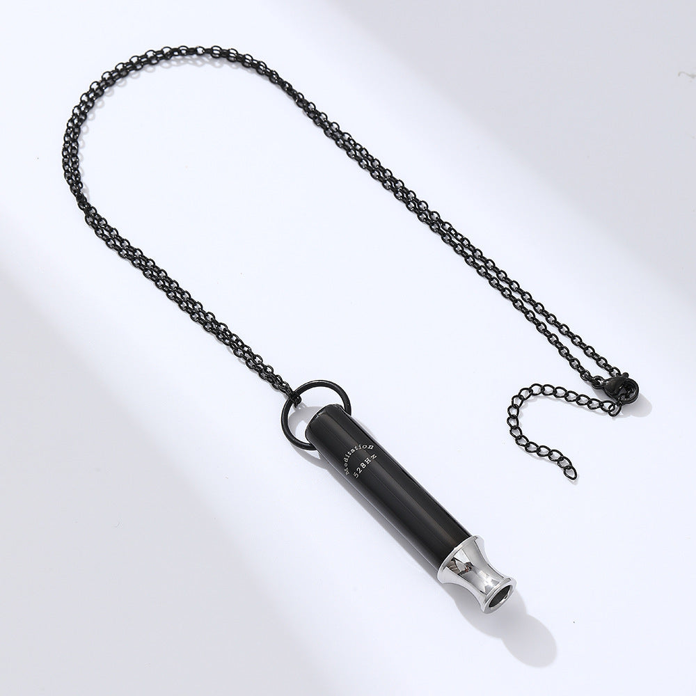 528Hz Meditation Whistle Necklace