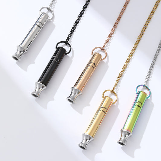 528Hz Meditation Whistle Necklace
