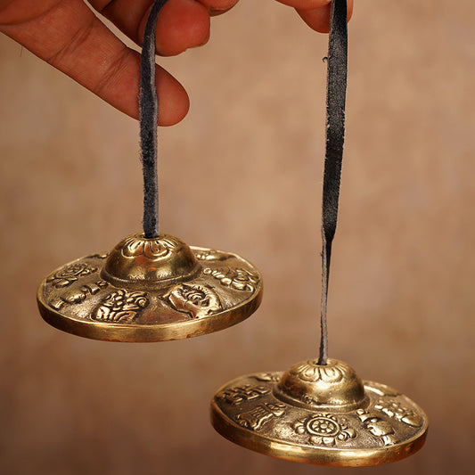 Pure Copper Touch Bell For Meditation